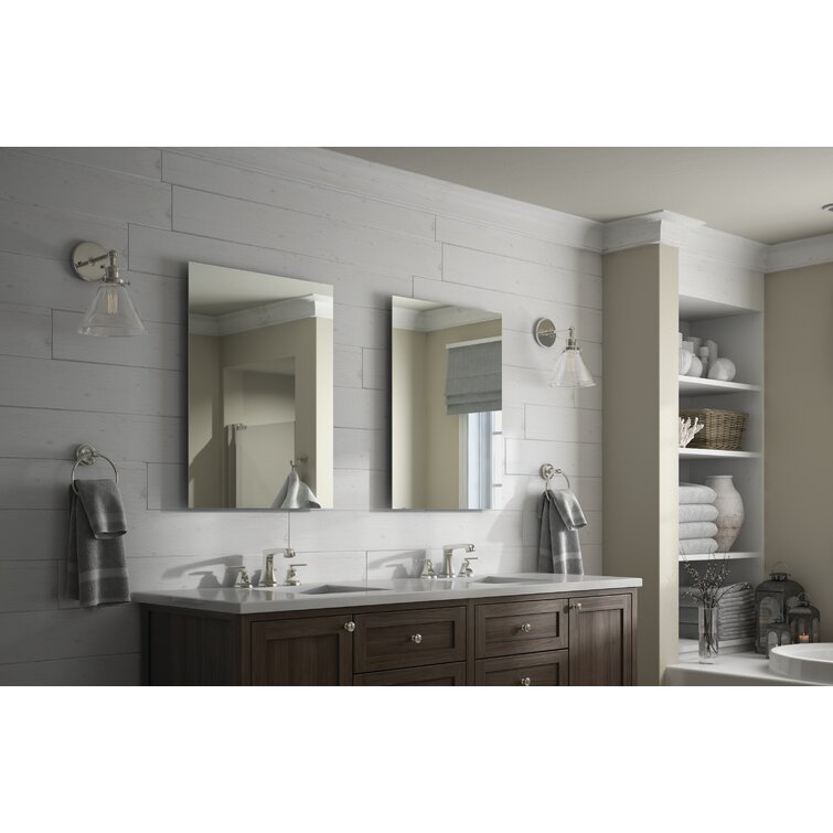 Frameless dressing deals mirror